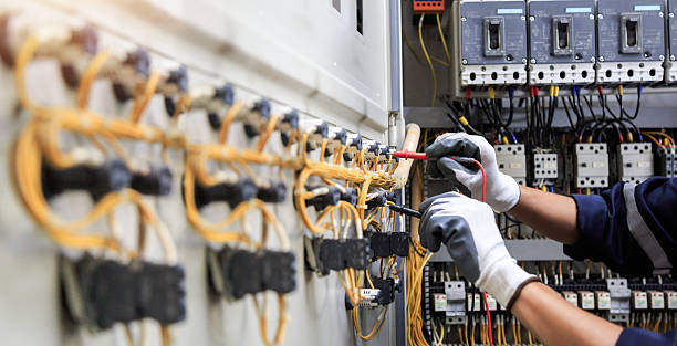 Professional Electrician technician working in Converse, IN
